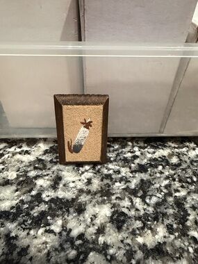 Vintage Navajo sand painting magnet